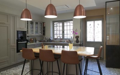 Rénovation salle à manger et cuisine à St Chef en Isère